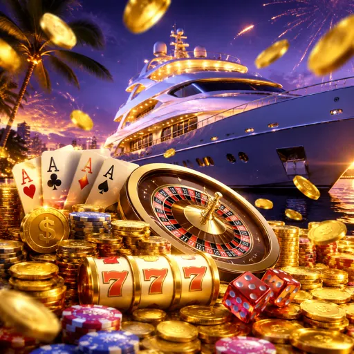 Card do jogo do Tigrinho com símbolos de fortuna em dourado
